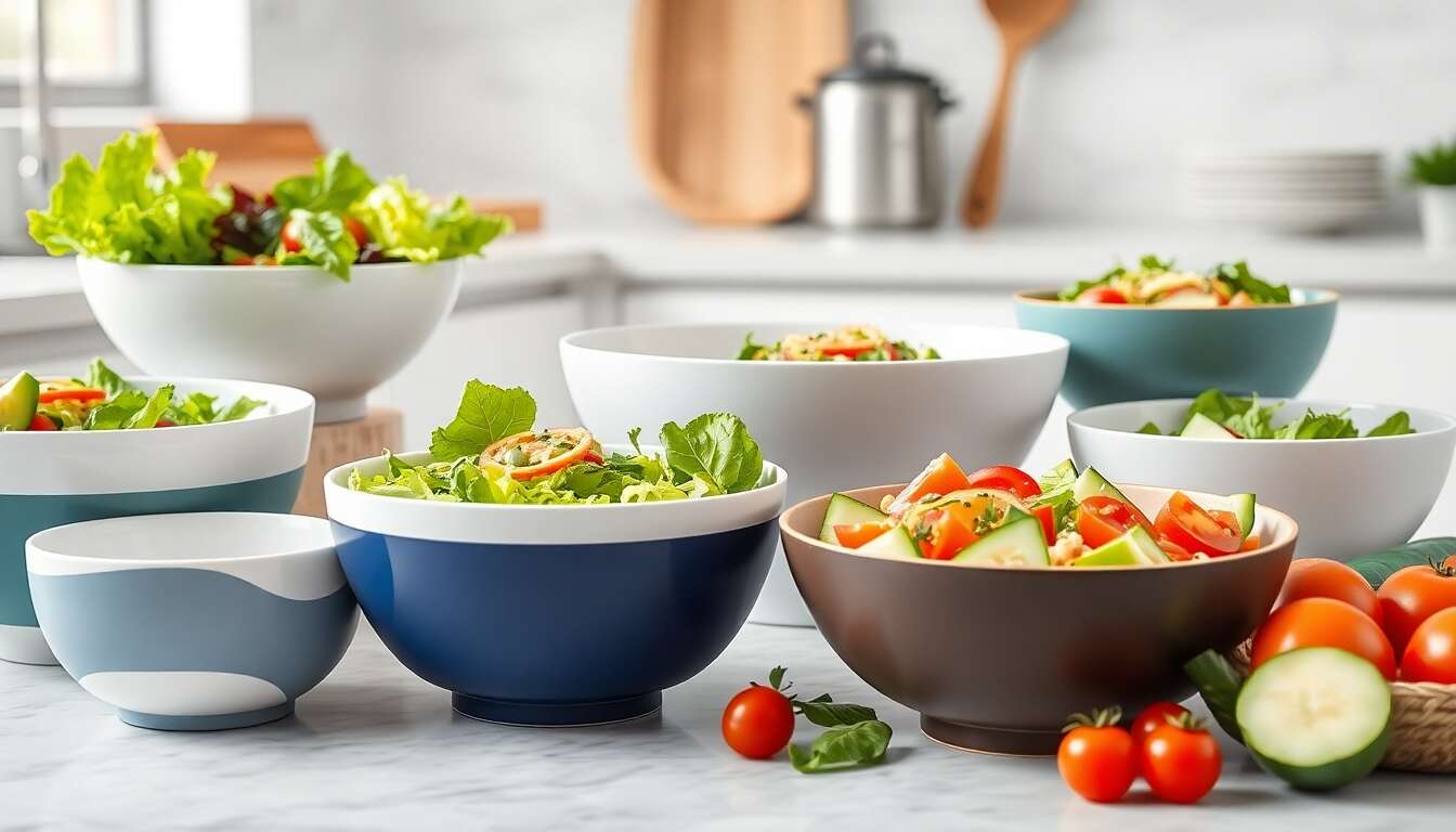 Usage et esthétique : l'art de marier fonctionnalité et design dans votre choix de saladier Usage et esthétique : l'art de marier fonctionnalité et design dans votre choix de saladier