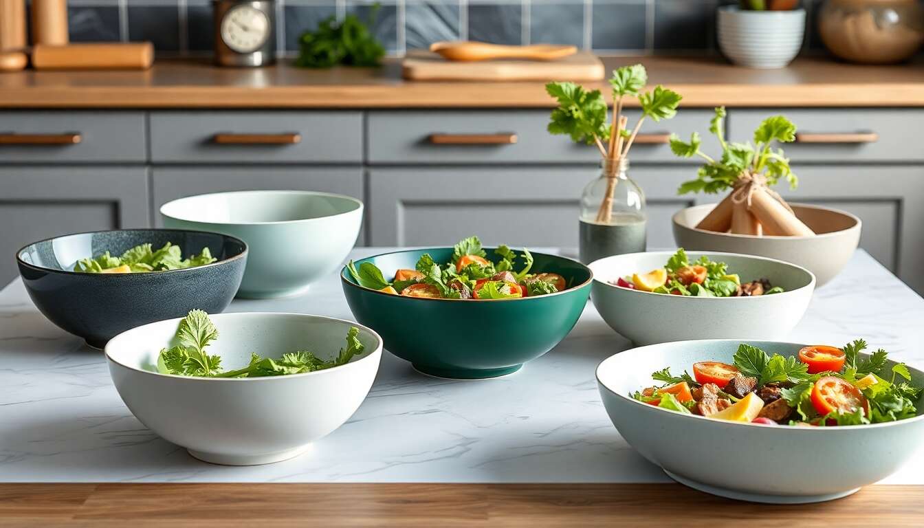 La bonne taille compte : trouver le saladier adapté à vos besoins La bonne taille compte : trouver le saladier adapté à vos besoins