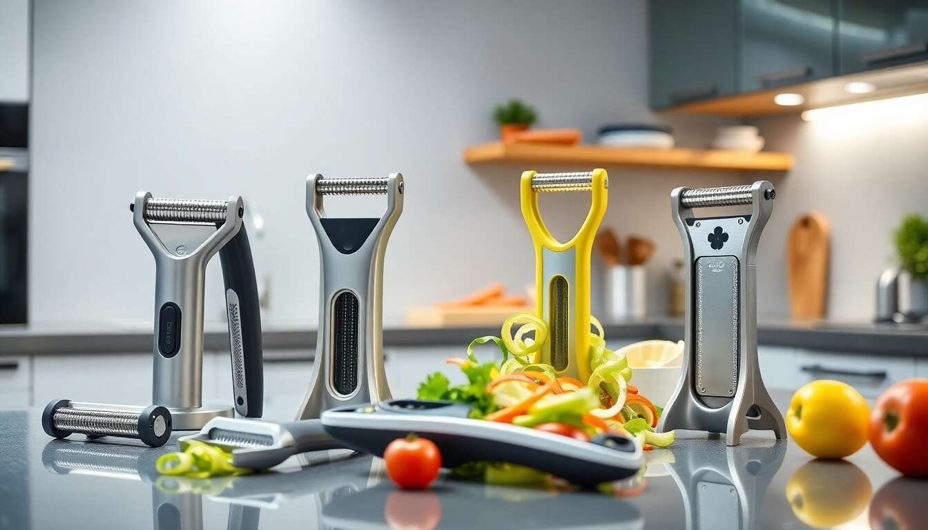 La révolution des éplucheurs électriques en cuisine