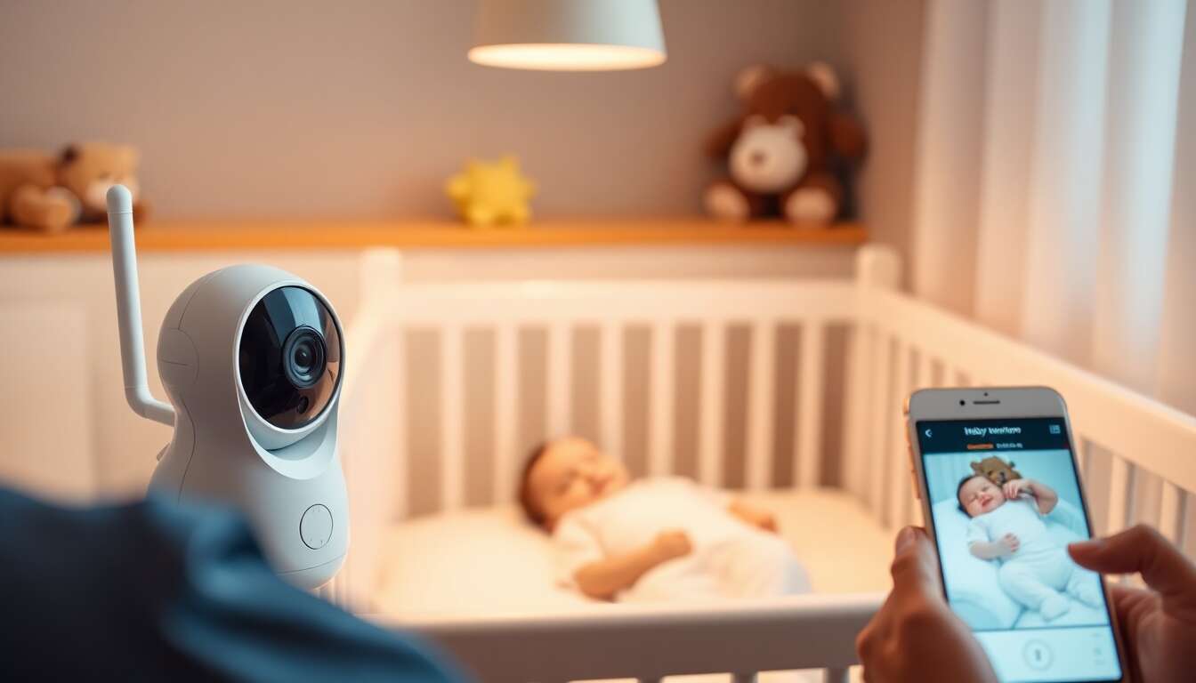 Moniteurs bébé Wi-Fi : veiller sur votre enfant à distance en toute sérénité