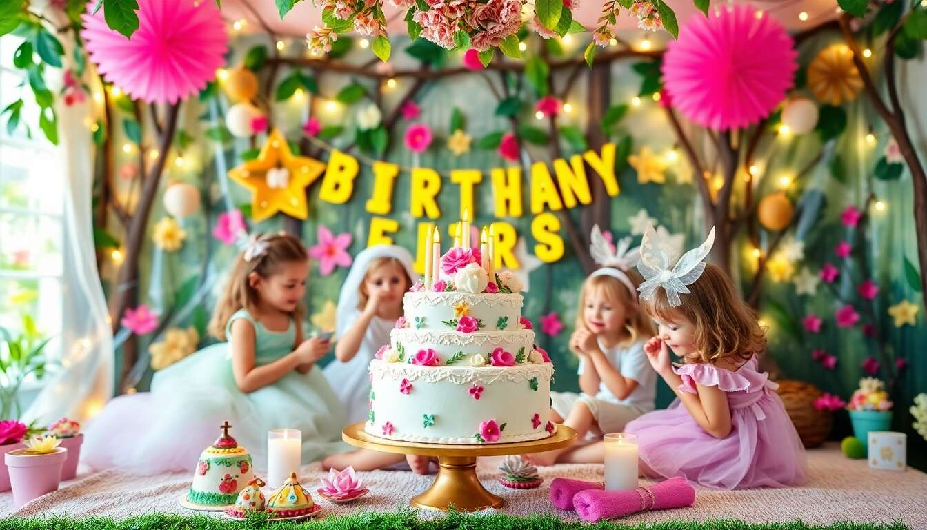 Contes de fées revisités : secrets d'une fête d'anniversaire originale