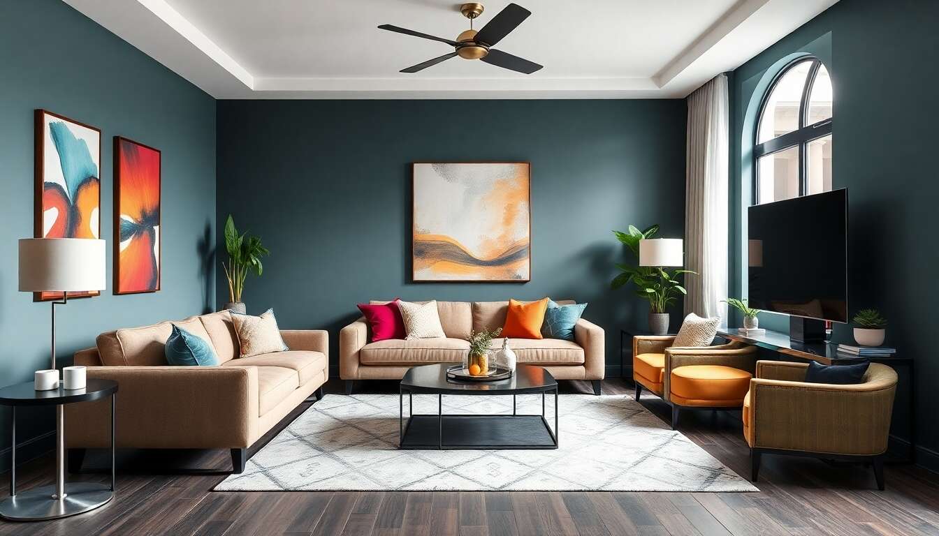 Les meilleures combinaisons de teintes pour un design moderne