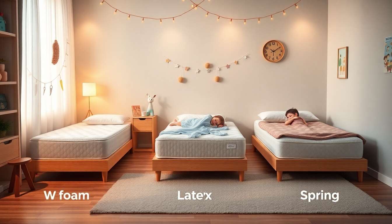 Matériaux : mousse, latex ou ressorts ?