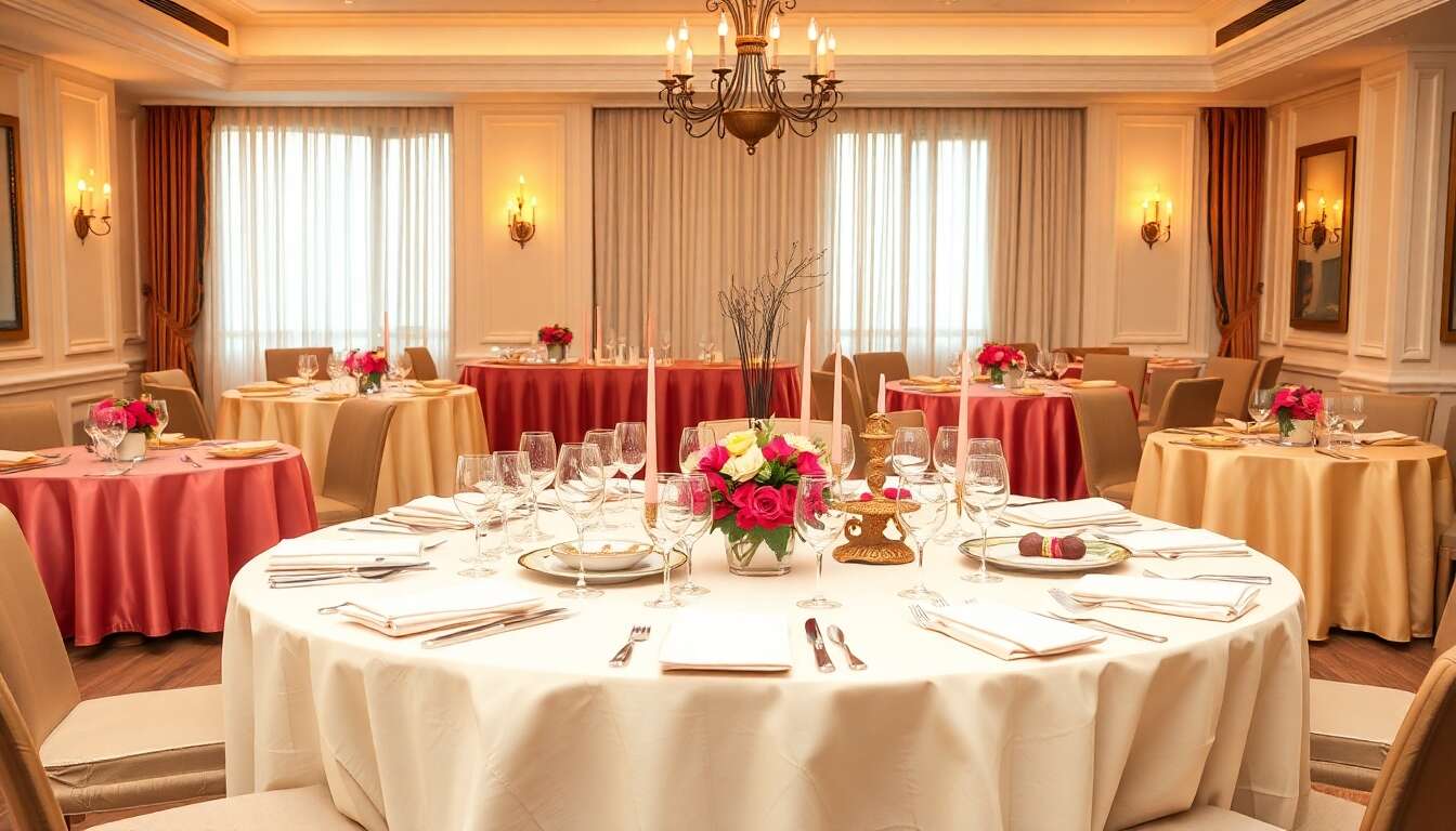 Adapter les tailles et formes à votre table