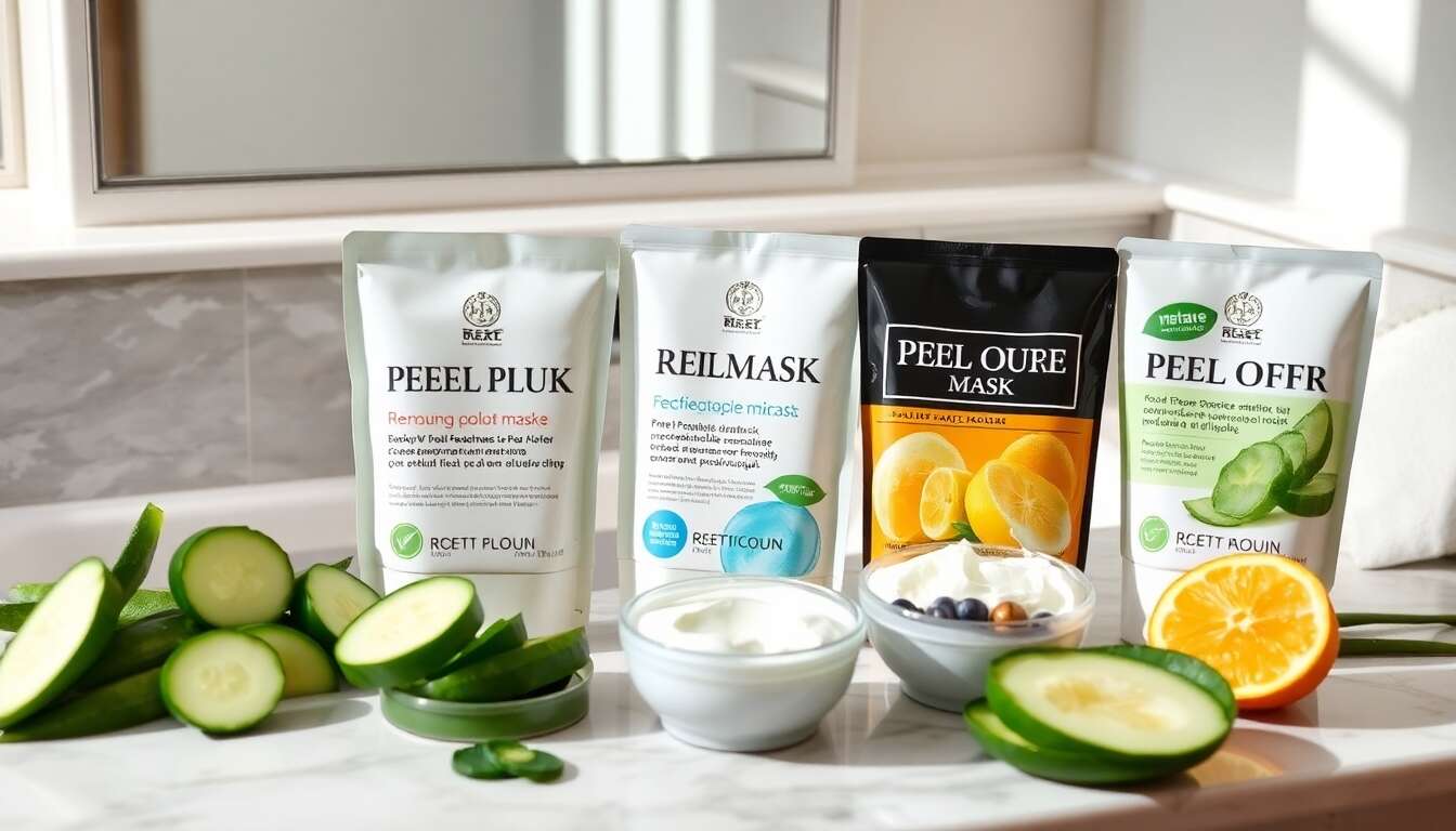 Guide des masques peel-off : sélection pour une peau purifiée