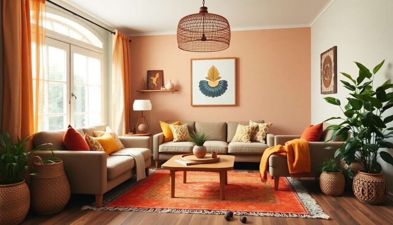 Les couleurs à privilégier pour un intérieur chaleureux