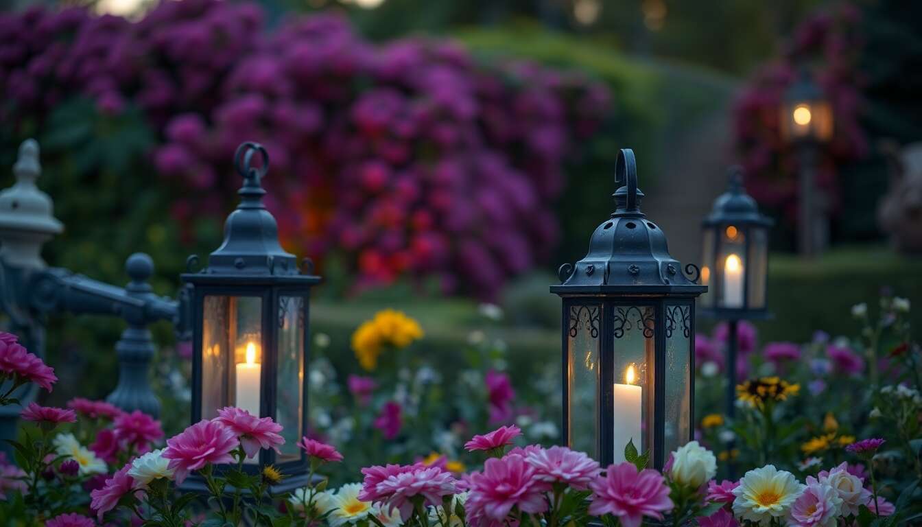Lanternes de jardin : charme et tradition à la française