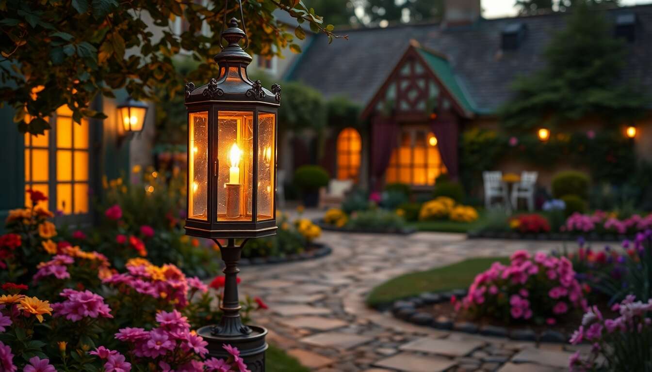 Choisir la lanterne idéale pour votre jardin