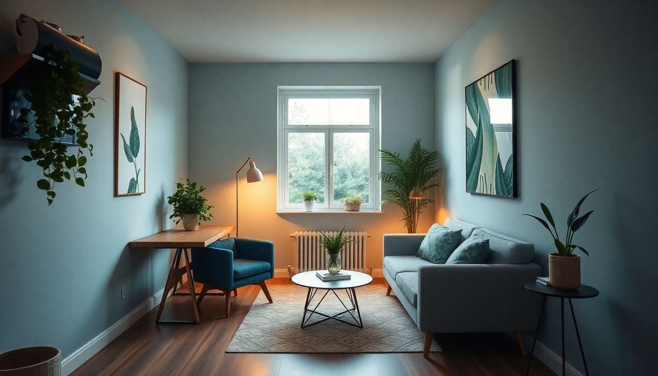 Illuminer le studio pour un effet d'espace