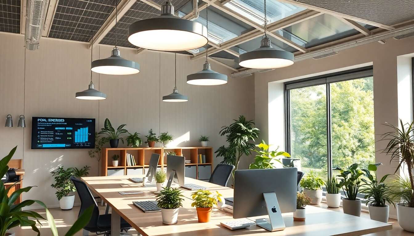 Solutions technologiques vertes pour le bureau