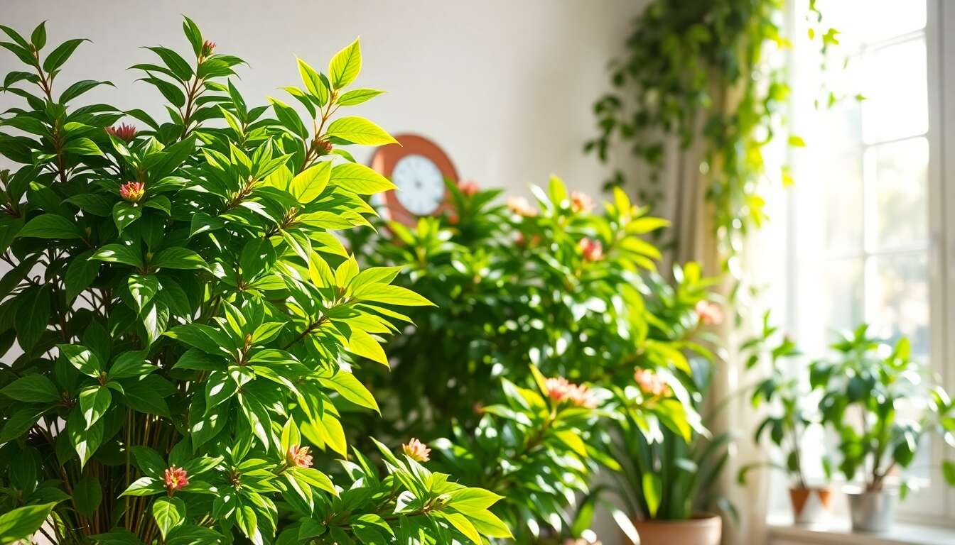 Sélection des meilleures plantes purificatrices d'air pour votre maison