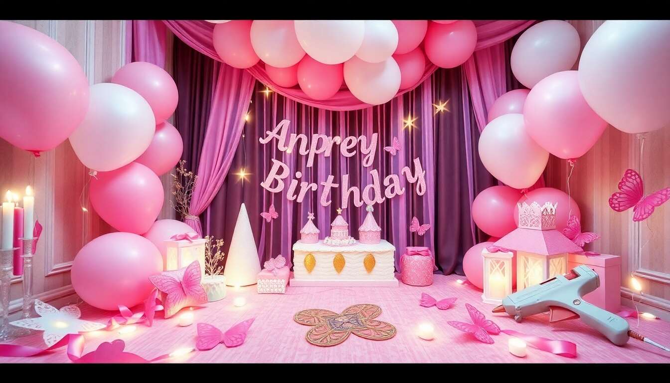 Anniversaire de princesse : créer un décor féerique pour votre enfant