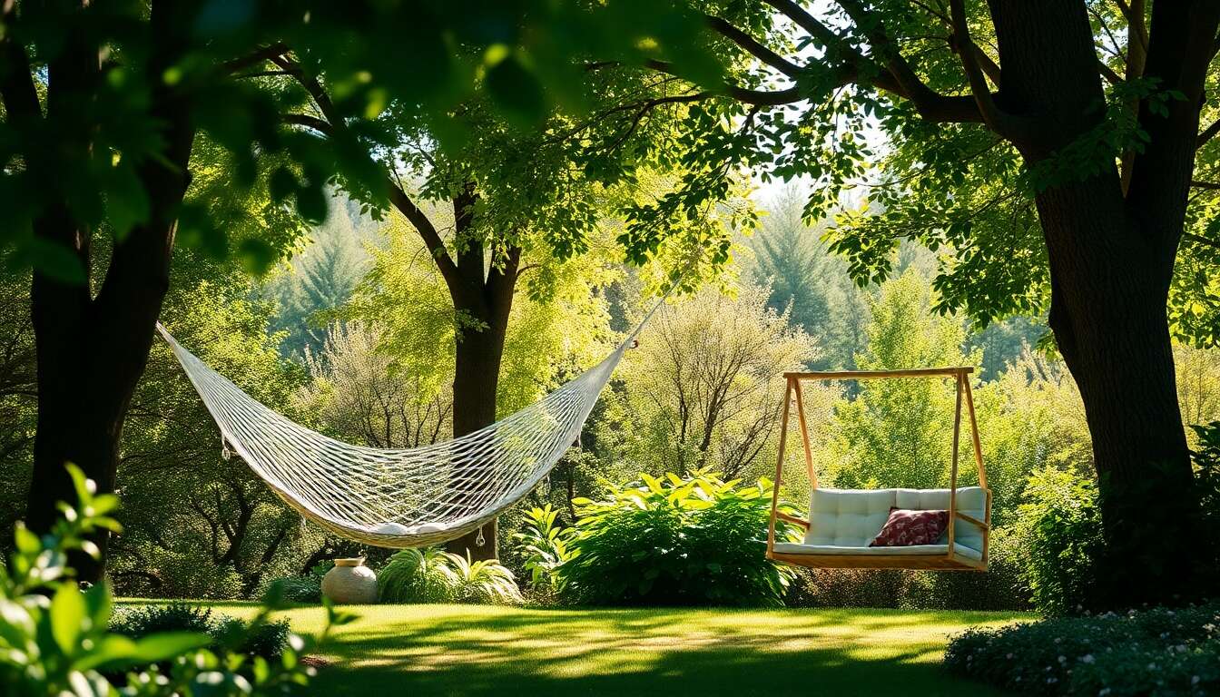 Installer un hamac dans votre jardin en toute simplicité