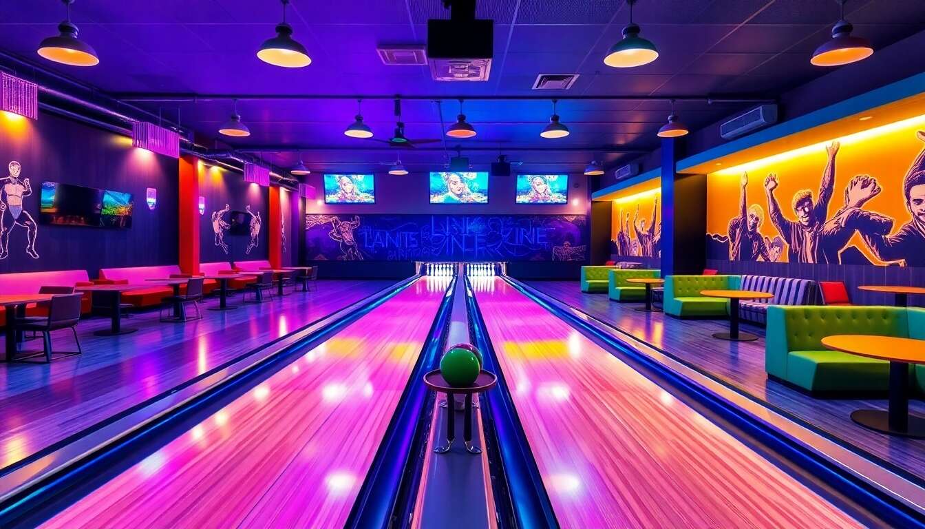 éclairages led : vers des salles de bowling plus économes en énergie