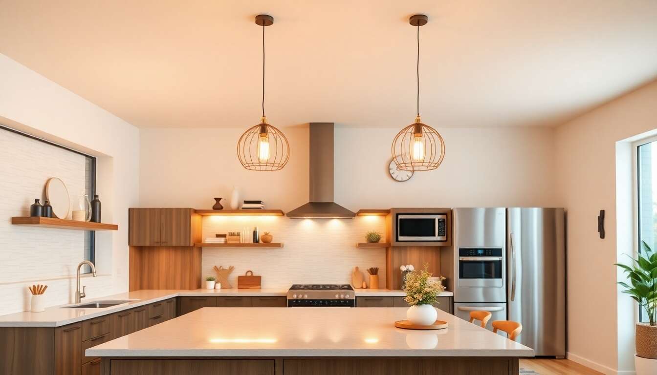 Comparatif 2023 : top 10 des suspensions design pour éclairer la cuisine
