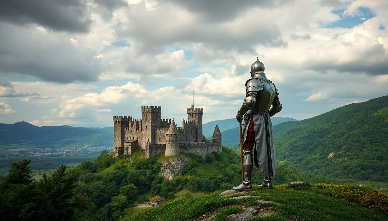 Chevaliers et châteaux forts : créer une aventure médiévale épique