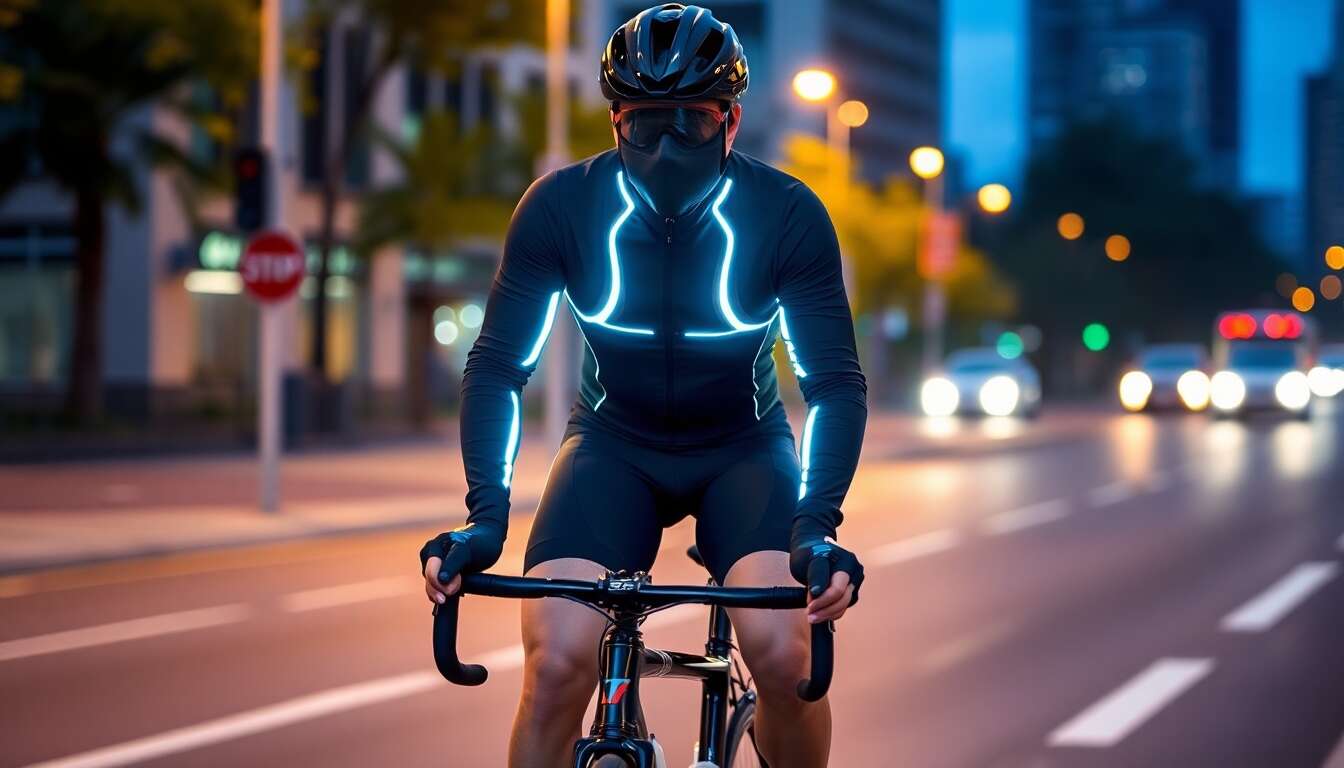 Sécurité accrue avec des éléments réfléchissants