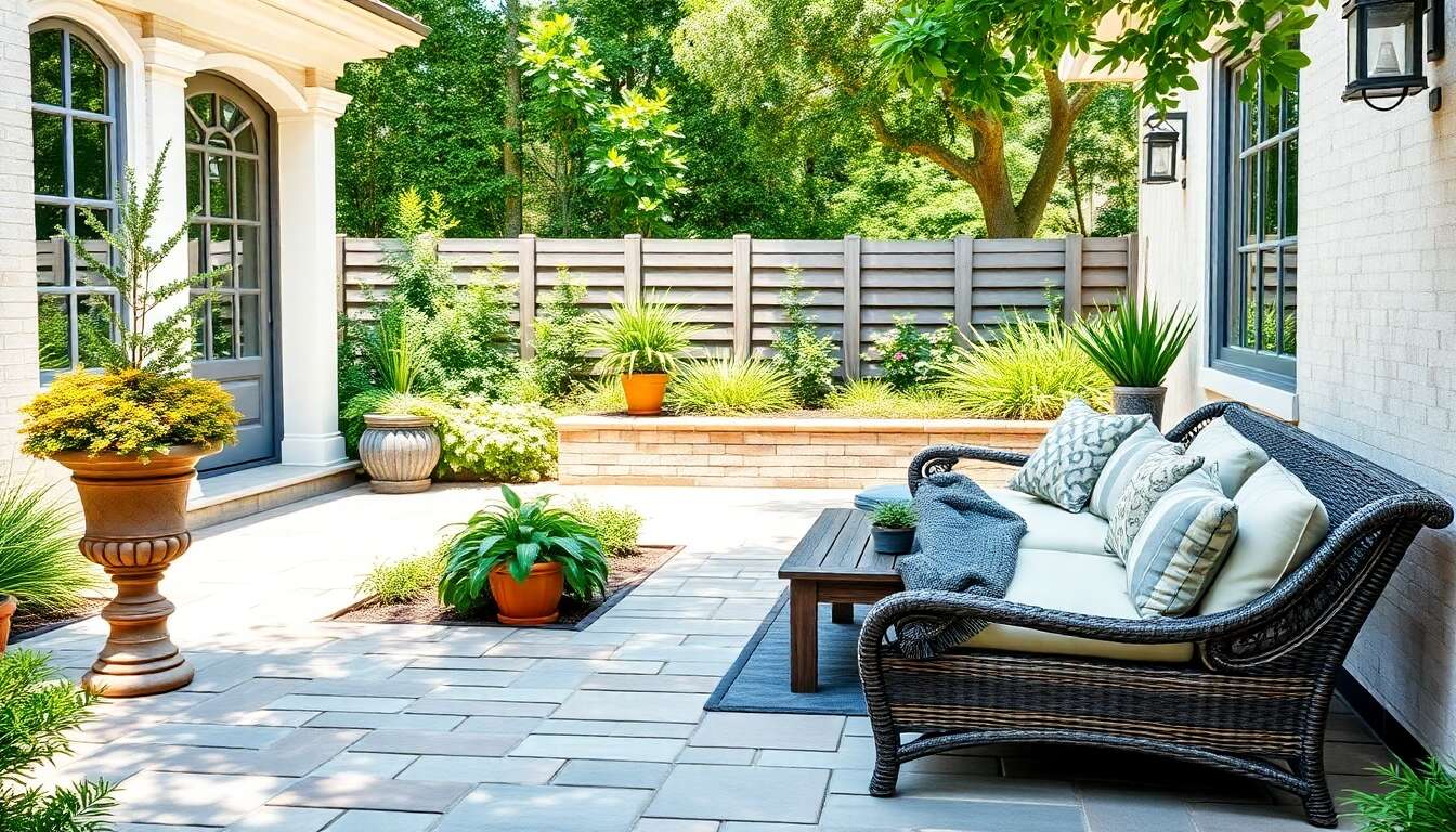 Accessoiriser votre espace extérieur : bordures et décorations