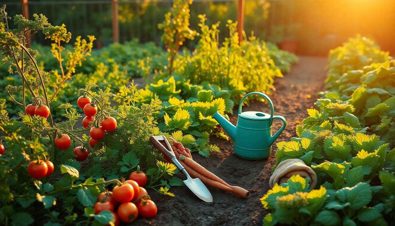 Potager productif : les outils essentiels pour débutants