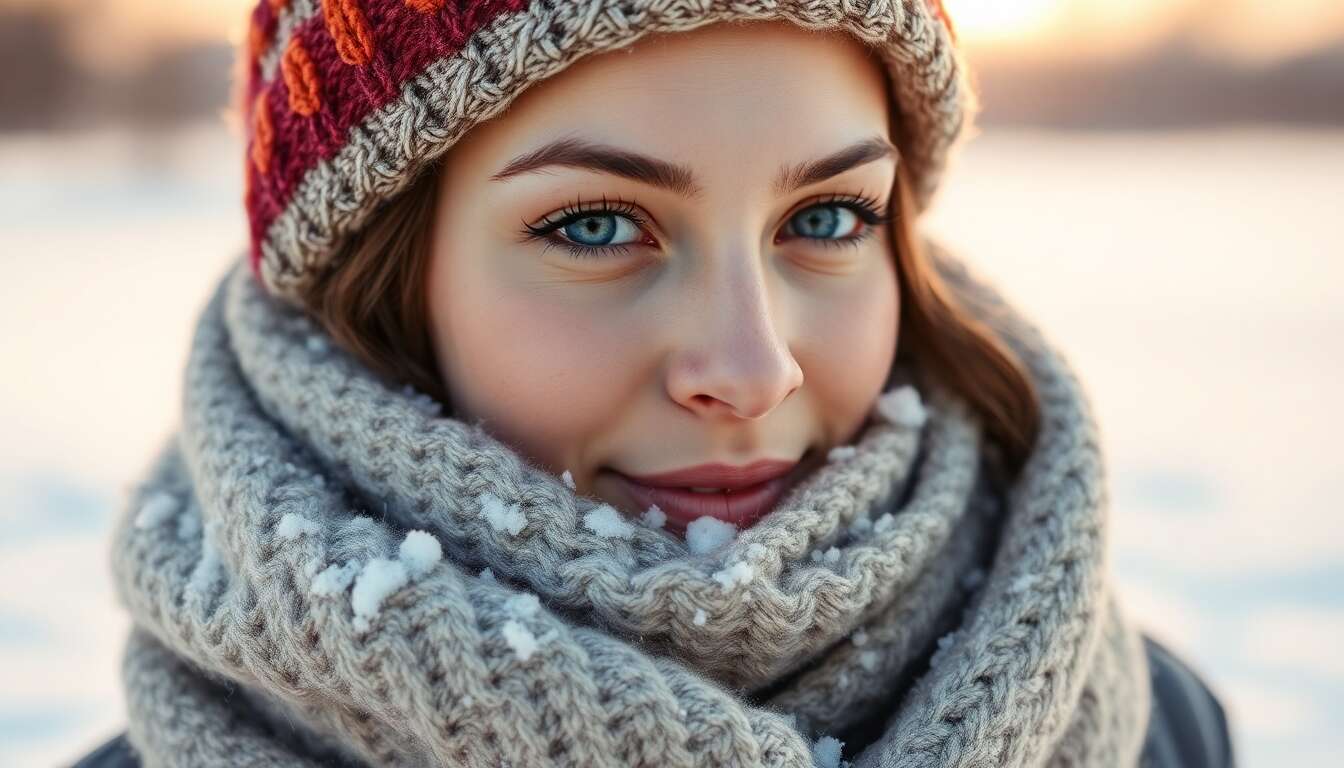 Visage éclatant en hiver : conseils pour contrer le froid sur la peau