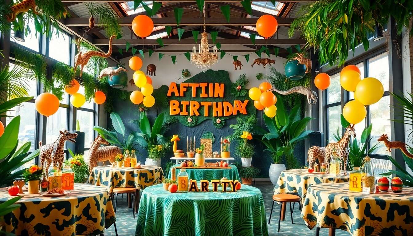 Décoration jungle : créer une ambiance sauvage