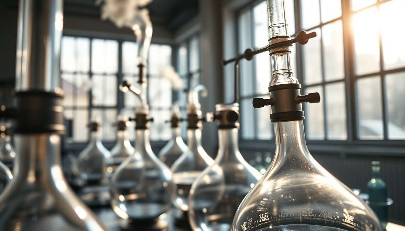 Les techniques de distillation