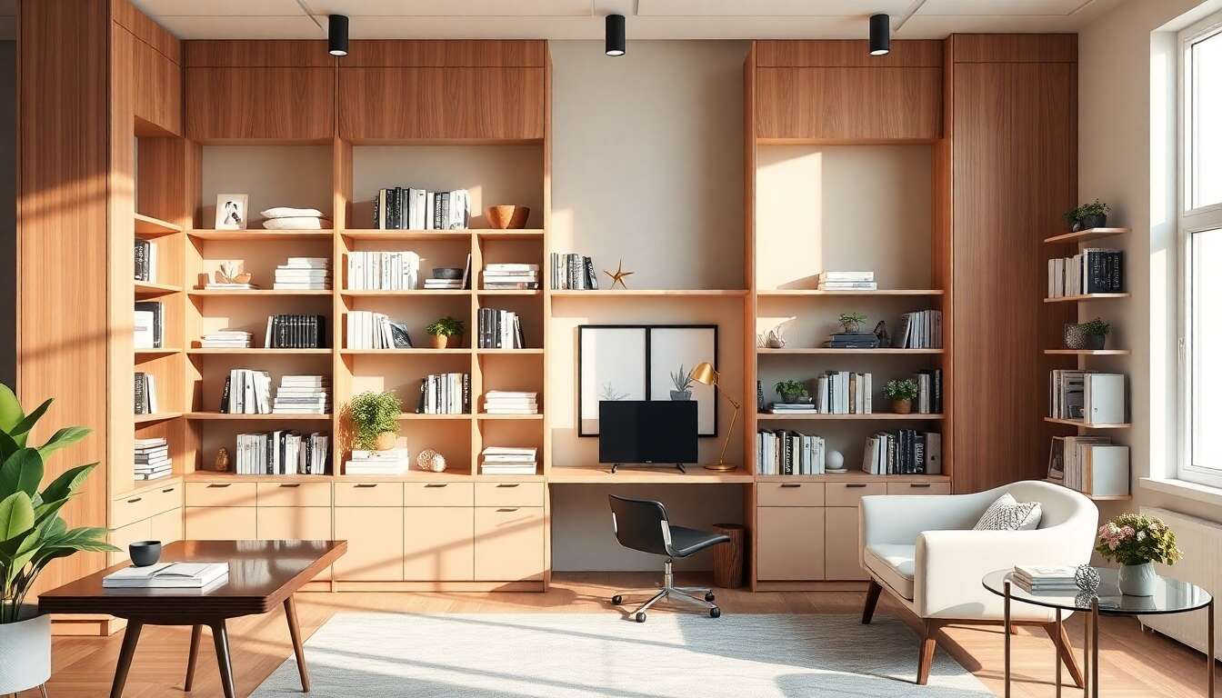 Armoires et rangements de bureau : allier fonctionnalité et style