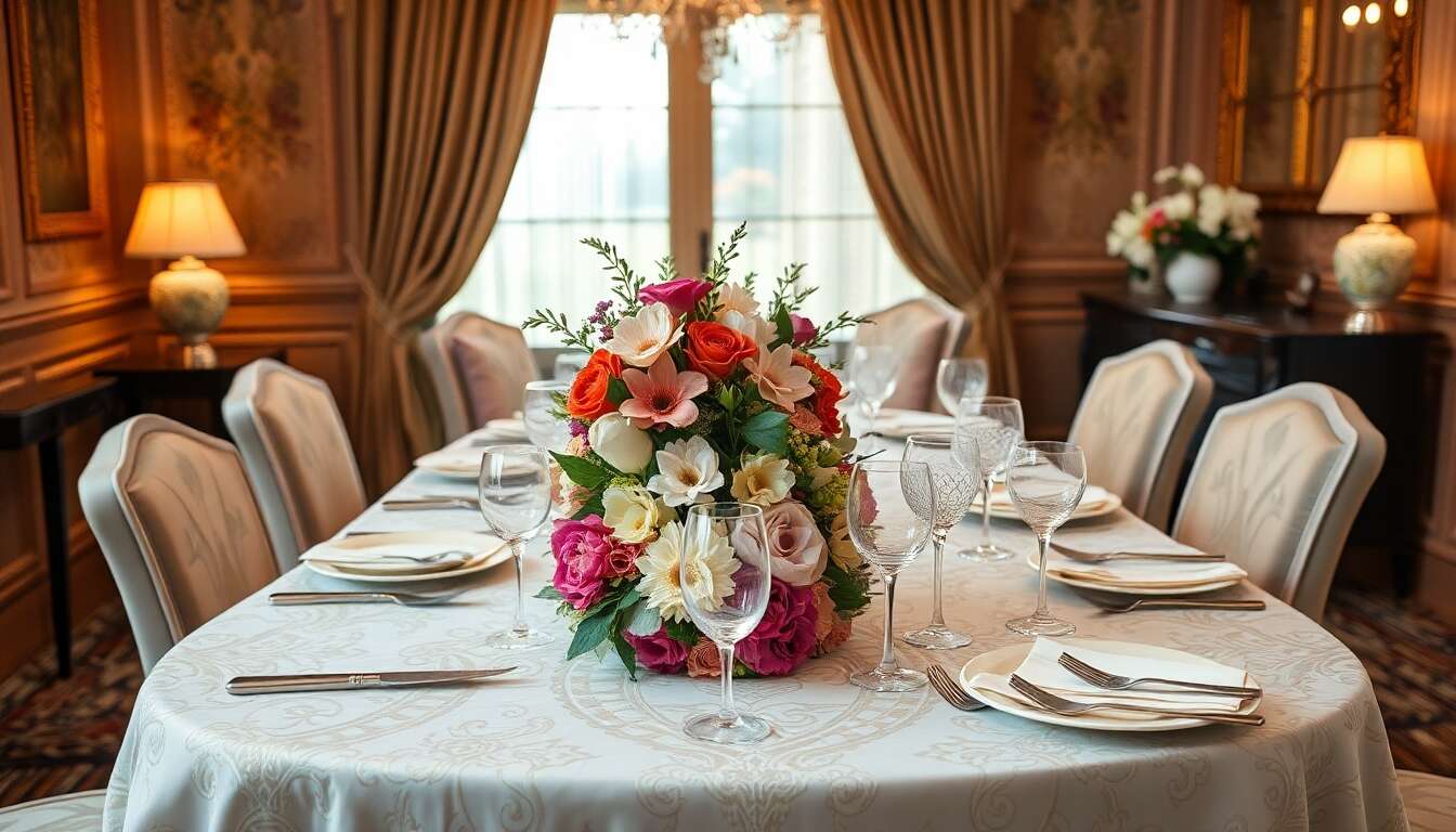 Comment le linge de table transforme une ambiance Comment le linge de table transforme une ambiance