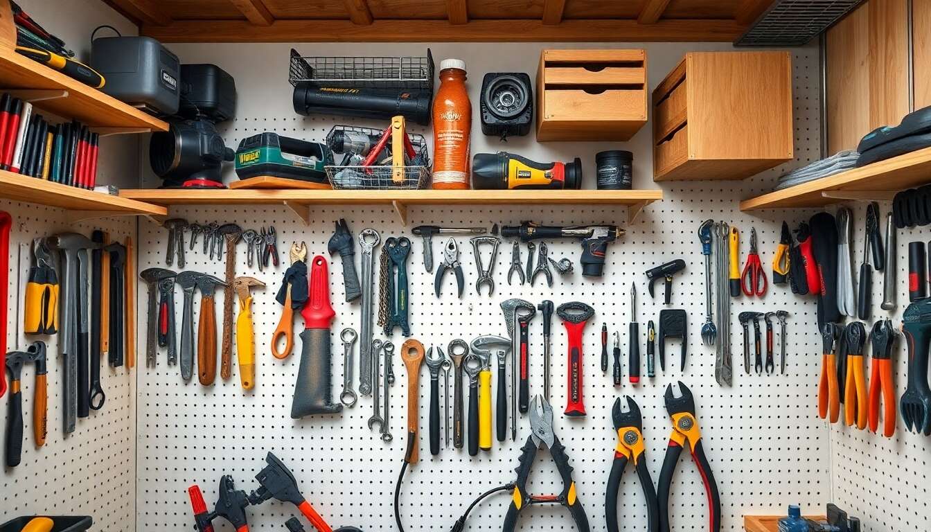 Ranger ses outils de bricolage : systèmes modulaires et muraux