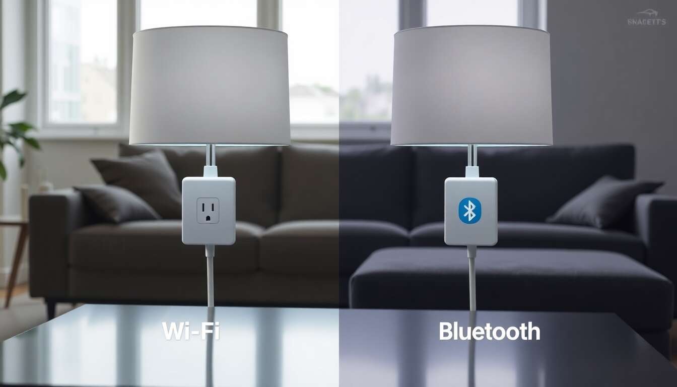 Différences entre prises connectées wi-fi et bluetooth