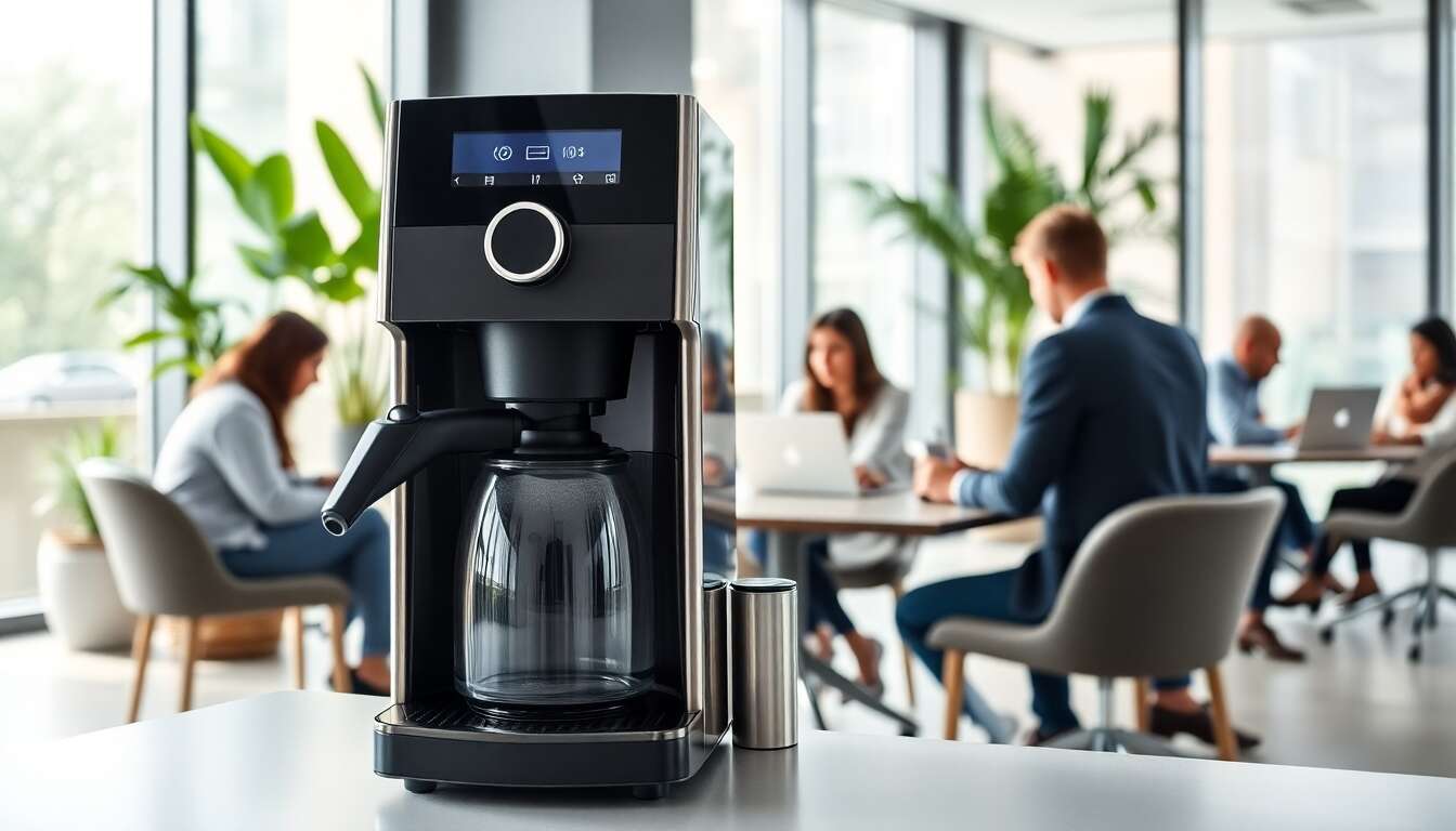 La machine à café intelligente : un gain de temps précieux