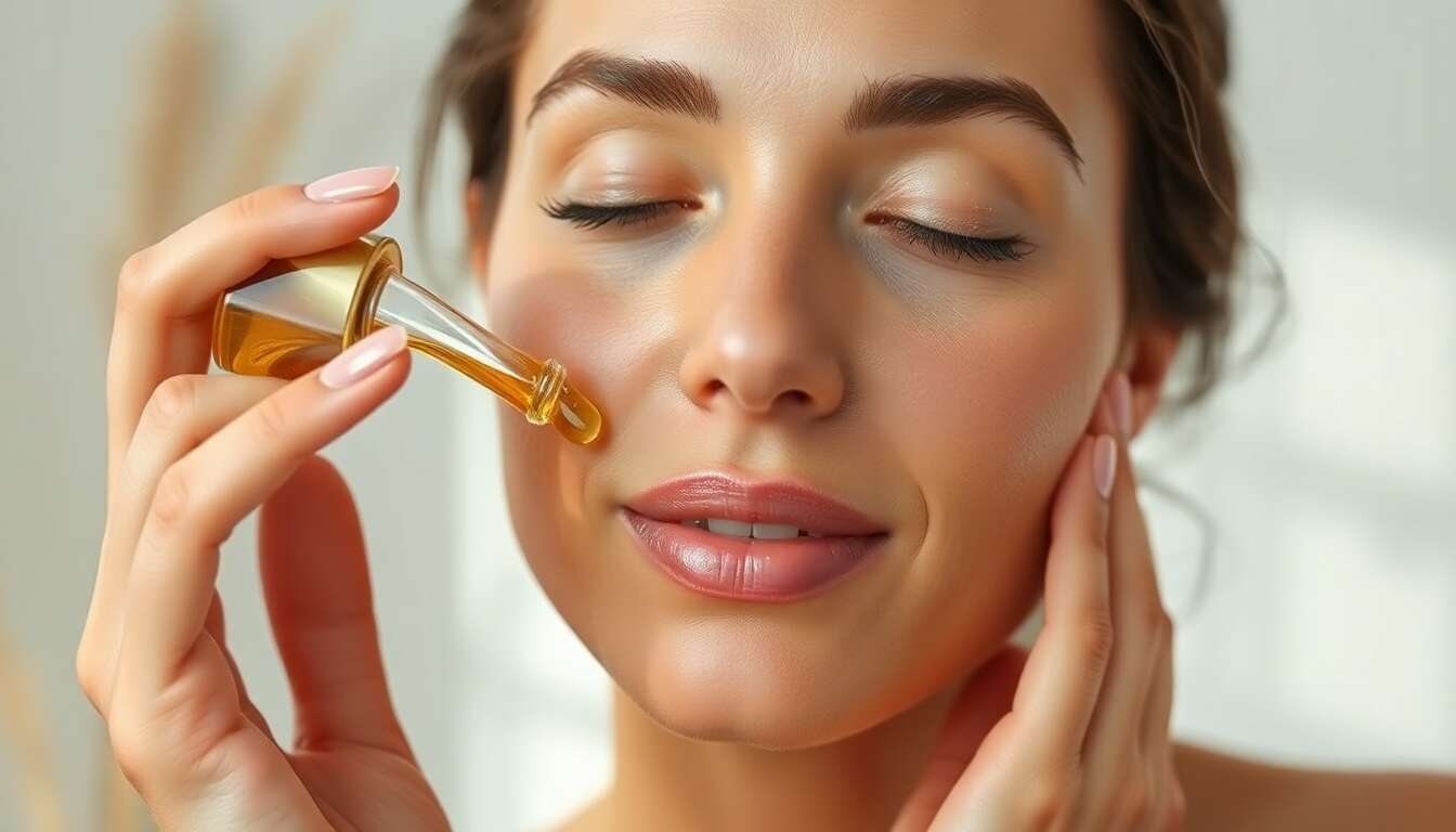 Méthodes d'application des huiles végétales sur le visage