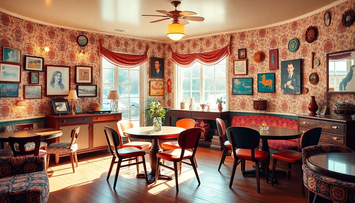 Oser les motifs et couleurs d'époque