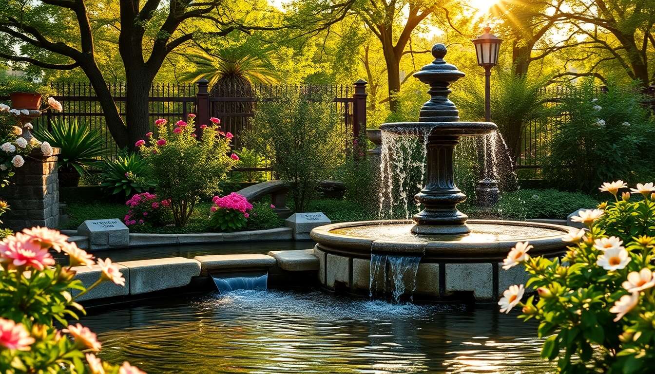 Fontaines d’extérieur : apporter une touche zen à son décor
