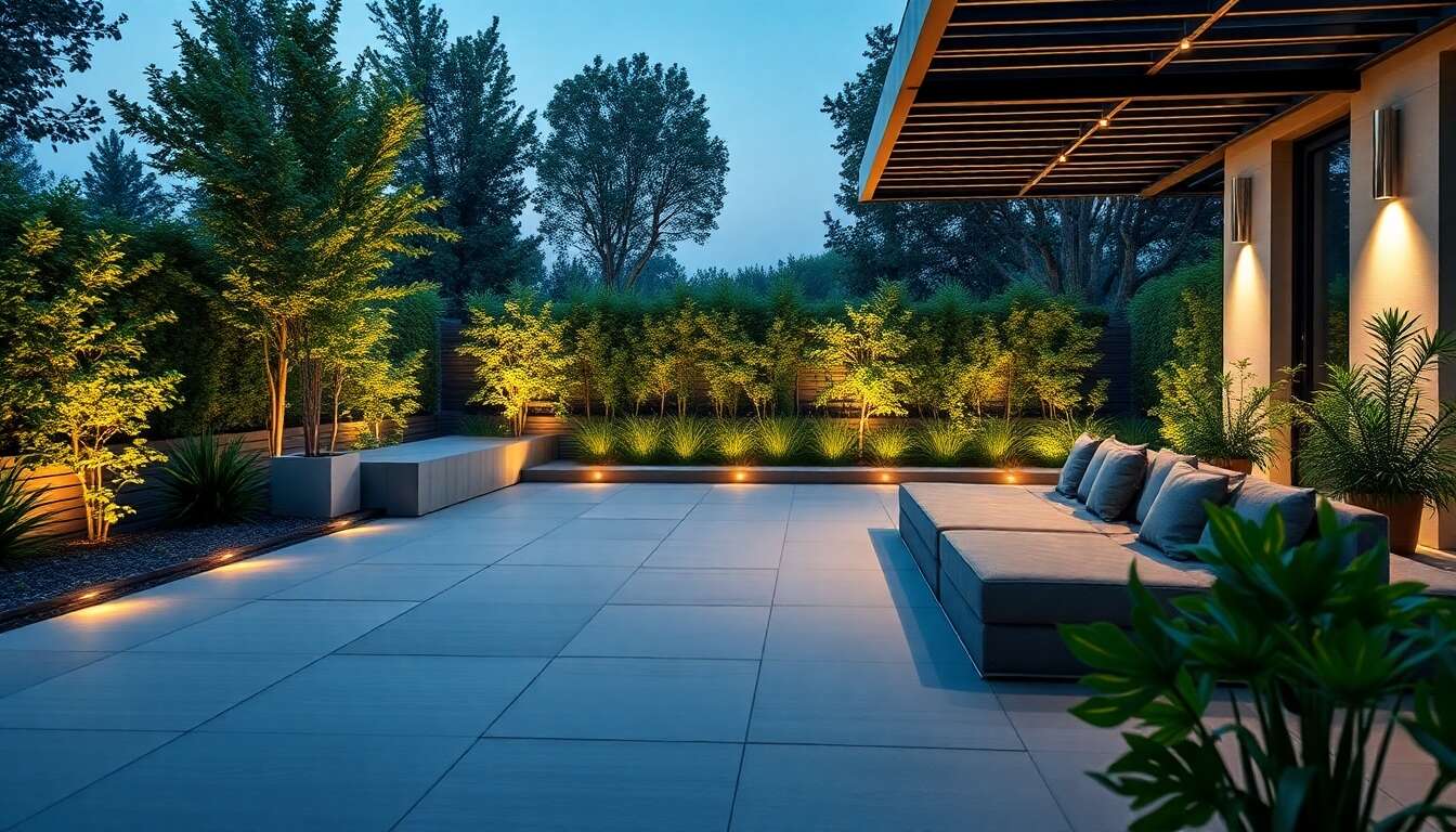 Int&eacute;grer le design moderne dans votre espace ext&eacute;rieur