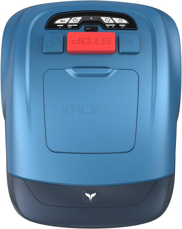 LANDCROOSSERS Robot Tondeuse pour Jardins Jusqu’à 1000m², Tonte parallèle, redécoupe et Recharge Automatique, Bluetooth/WiFi/APP, Batterie de Grande capacité de 4400mAh, Pente à 33%,Coupe 20-50 mm H