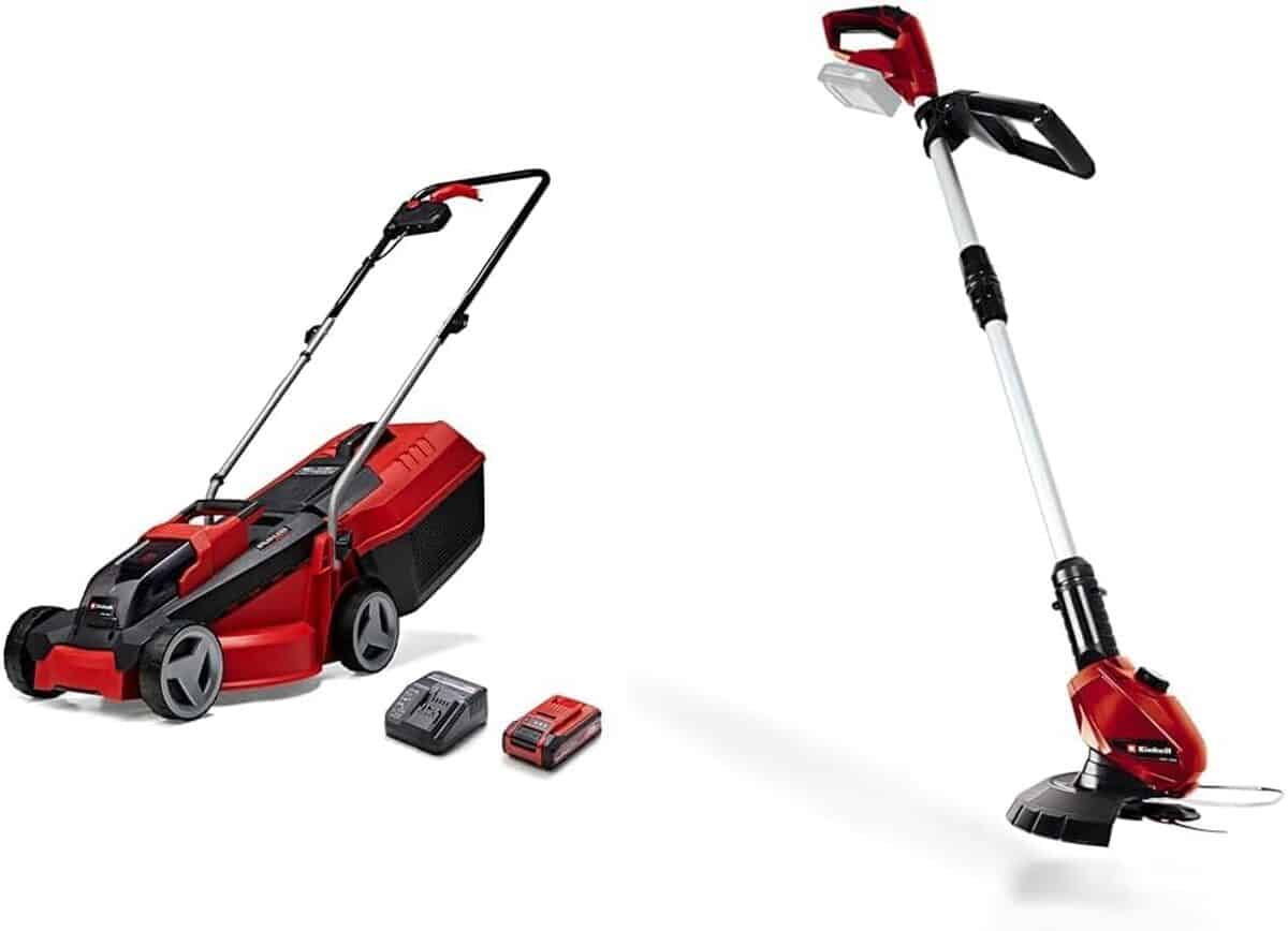 Test de la tondeuse et coupe-bordures sans fil Einhell GE-CM 18/30 Li