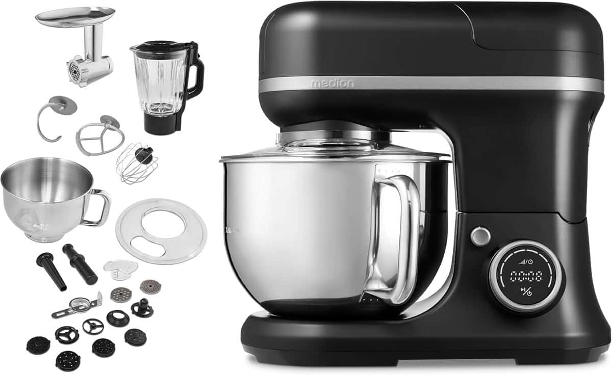 Test du robot de cuisine Medion 3 en 1 MD18430 : puissance et polyvalence