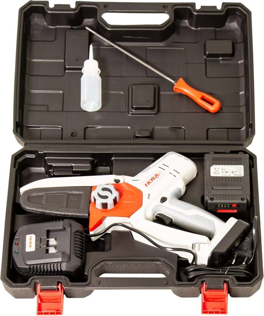 Test : mini tronçonneuse sans fil IKRA ICMS 2026