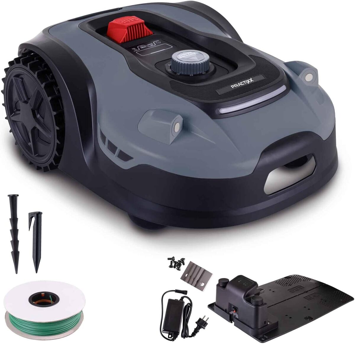 Test robot tondeuse Practixx PX-RRM-2000Wi : puissance et connectivité