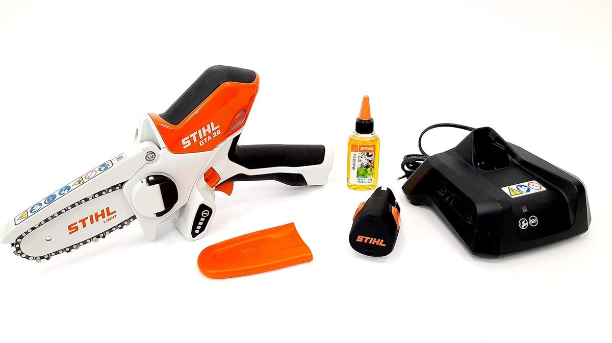 Test : scie de jardin sans fil Stihl GTA 26