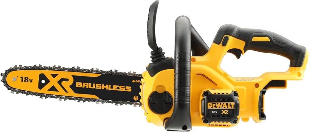 Test : tronçonneuse Dewalt XR 18V compacte