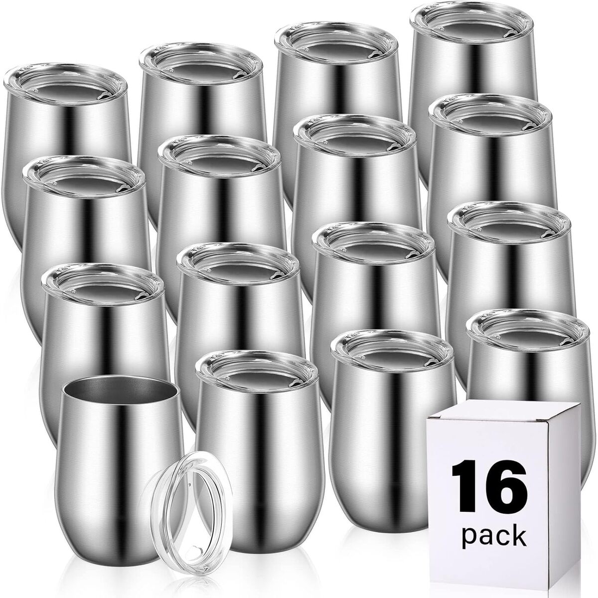 Avis sur les verres à vin isothermes sans pied - Lot de 16