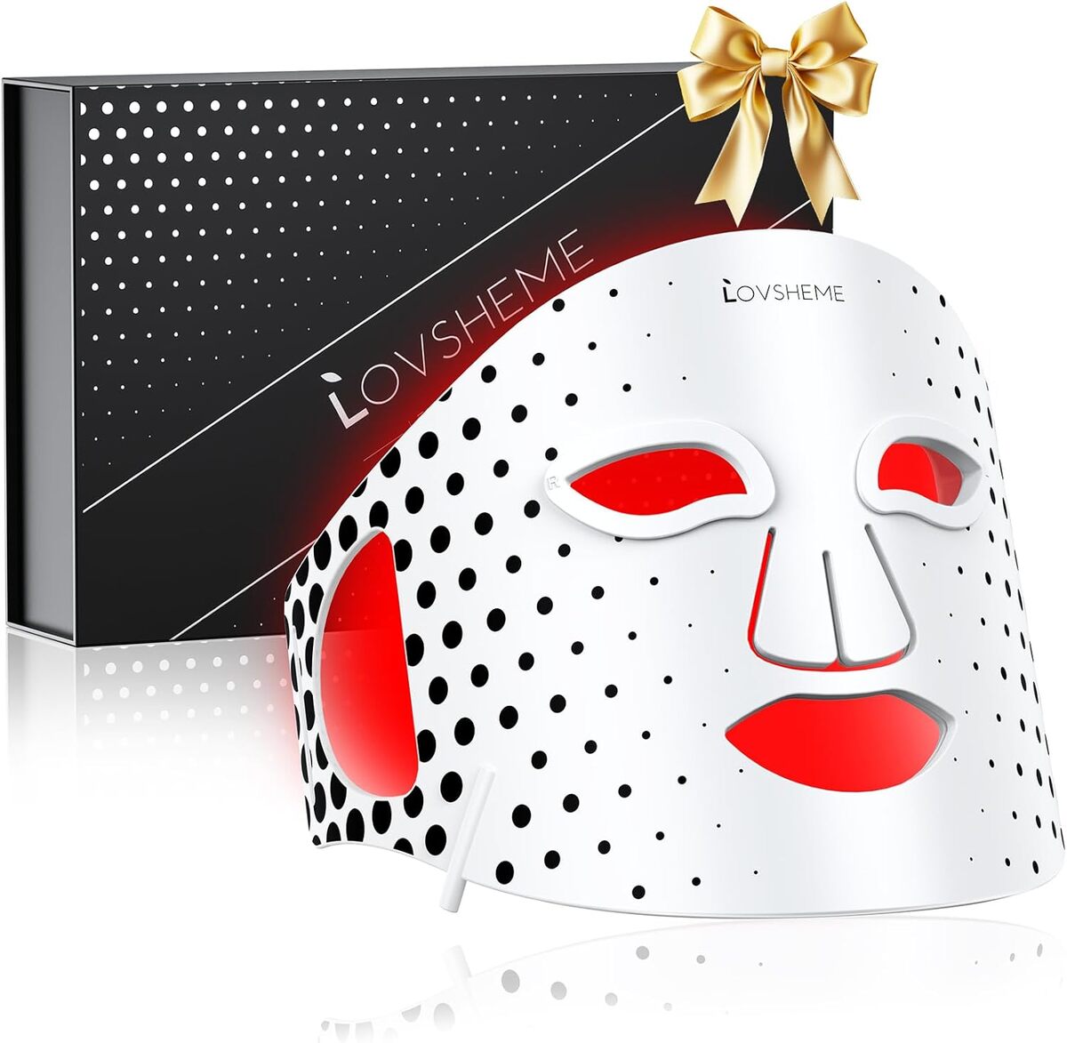 Test du masque LED Lovsheme : thérapie lumière rouge, confort pro