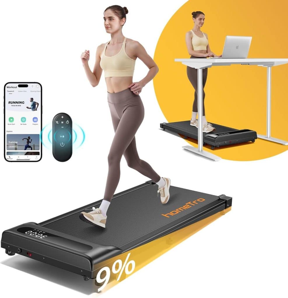 Test du tapis de course homeTro : performance et inclinaison à 9 %