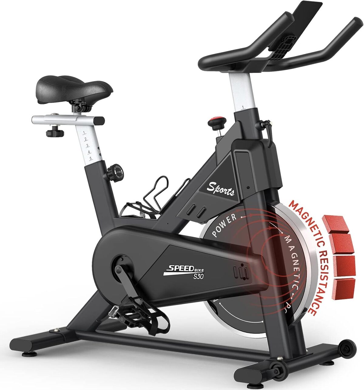 Test du vélo d'appartement PASYOU magnétique : performance et confort