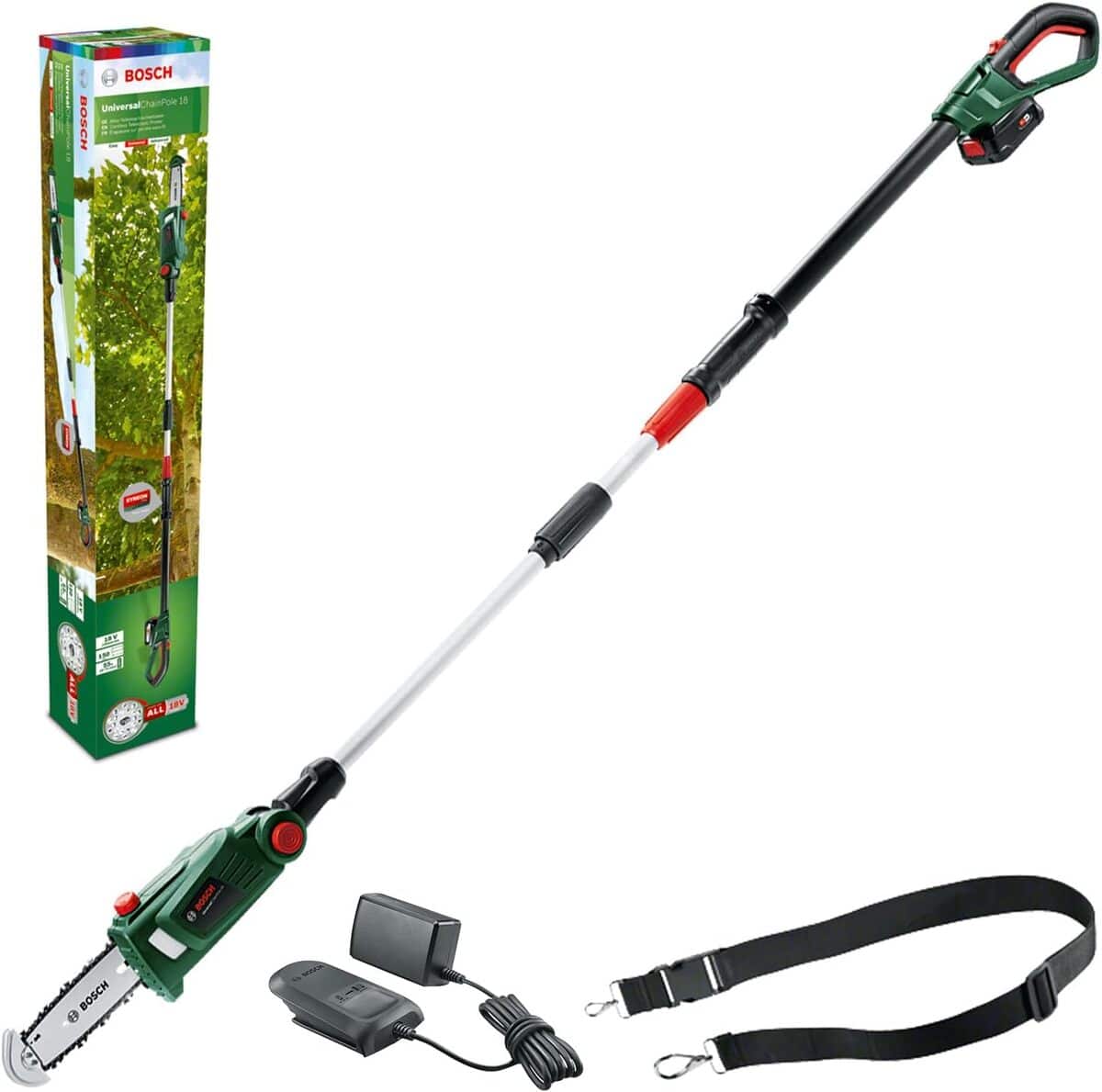 Test : élagueuse sur perche sans-fil Bosch UniversalChainPole 18