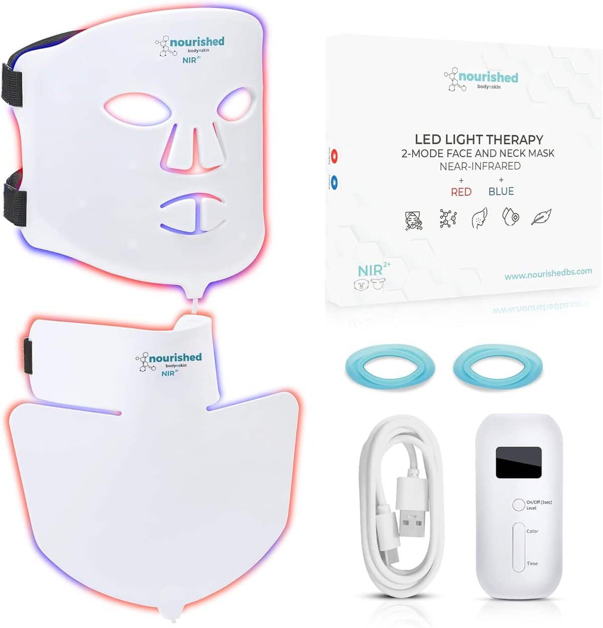 Test : masque LED Nourished Bodynskin anti-âge
