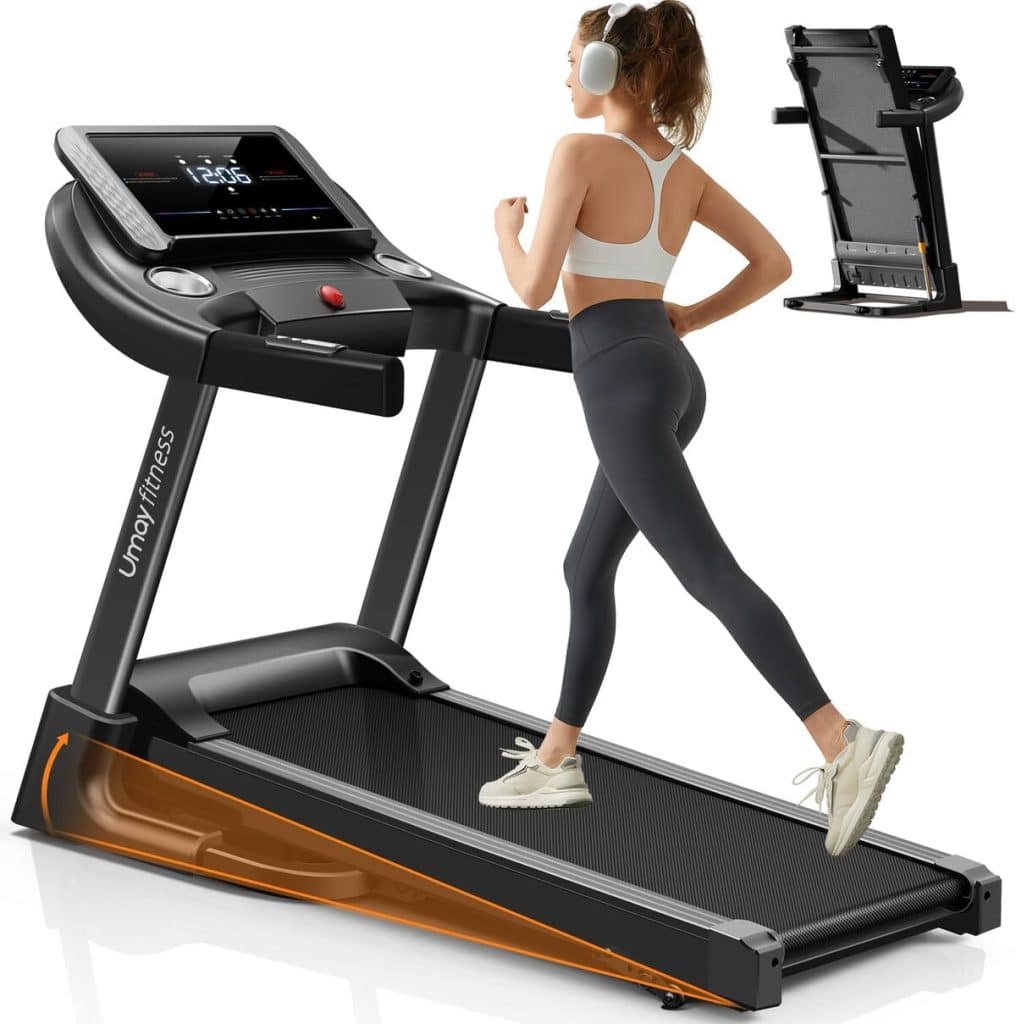 Test : uMAY tapis de course 14km/h pliable et silencieux