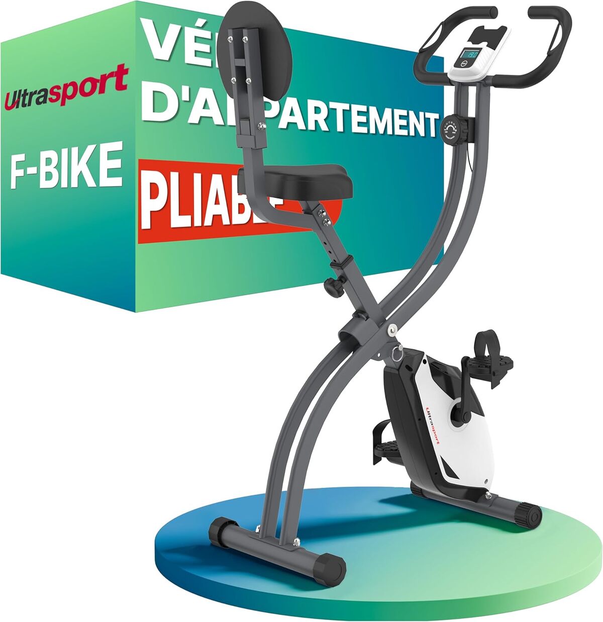 Test vélo pliable Ultrasport F-Bike : confort et silence